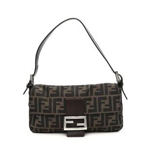 Vintage Fendi Zucca Baquette Shoulder Bag